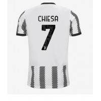 Juventus Federico Chiesa #7 Hjemmebanetrøje 2022-23 Kortærmet